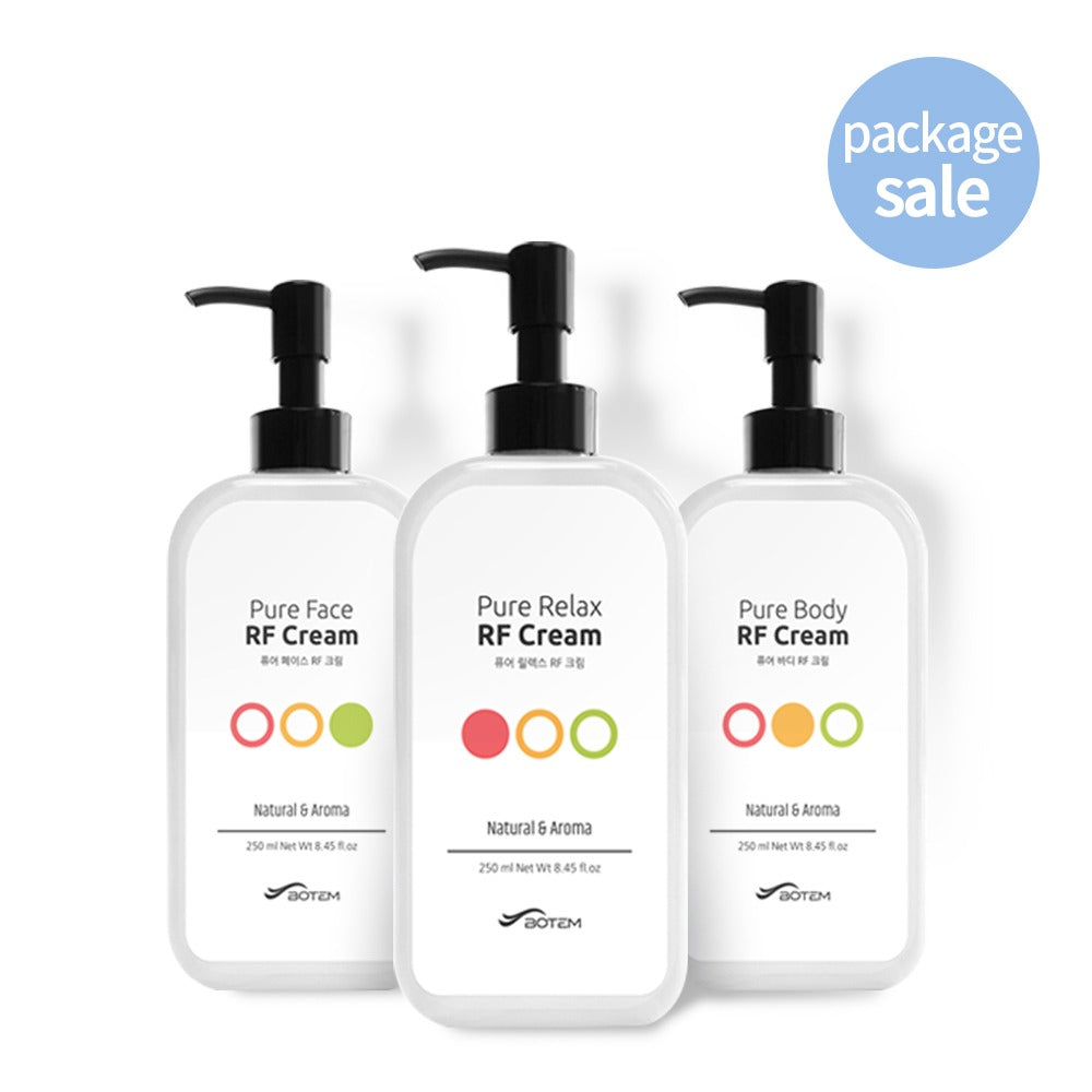 Pure RF Cream 3 Types (Package)
